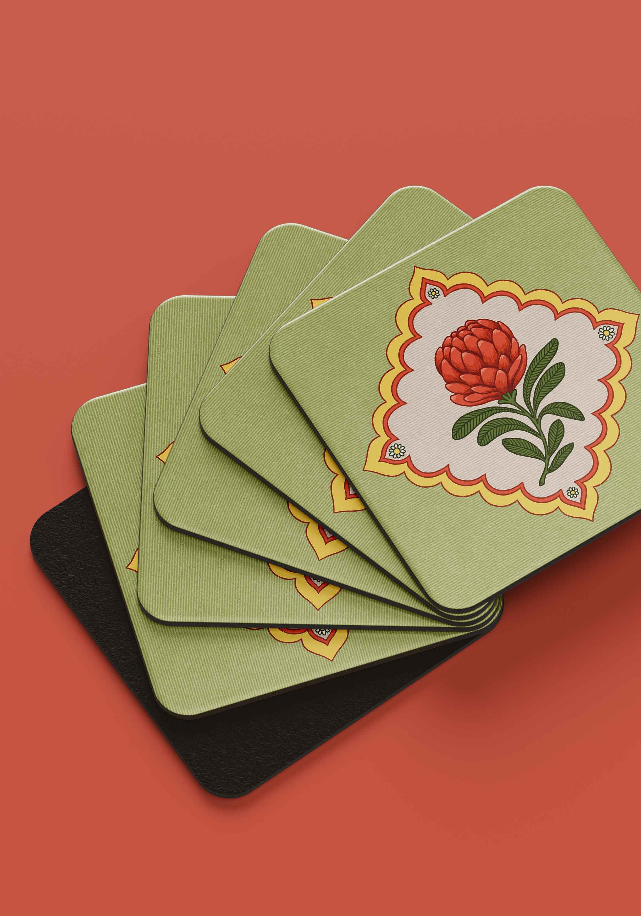 The Floral Coasters