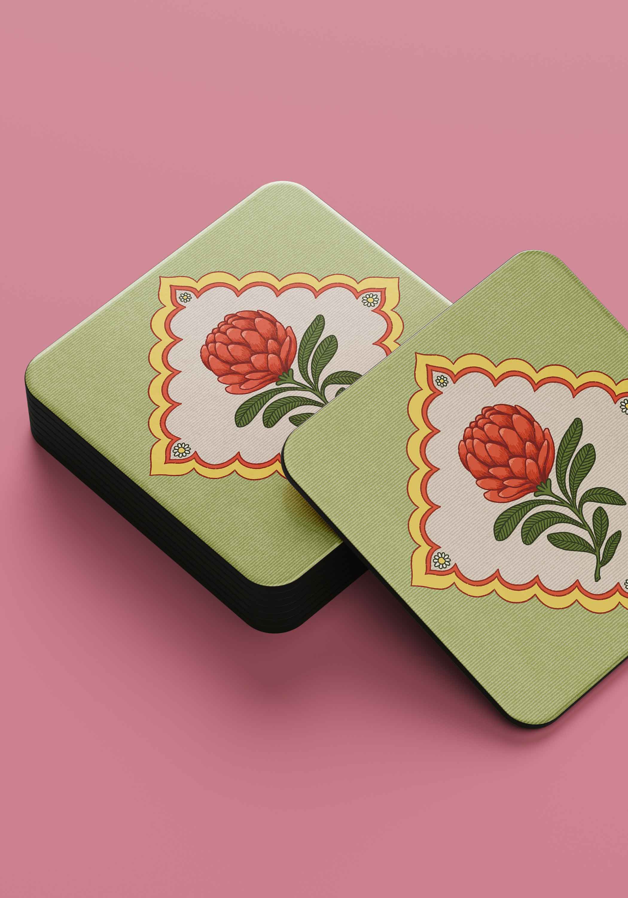 The Floral Coasters