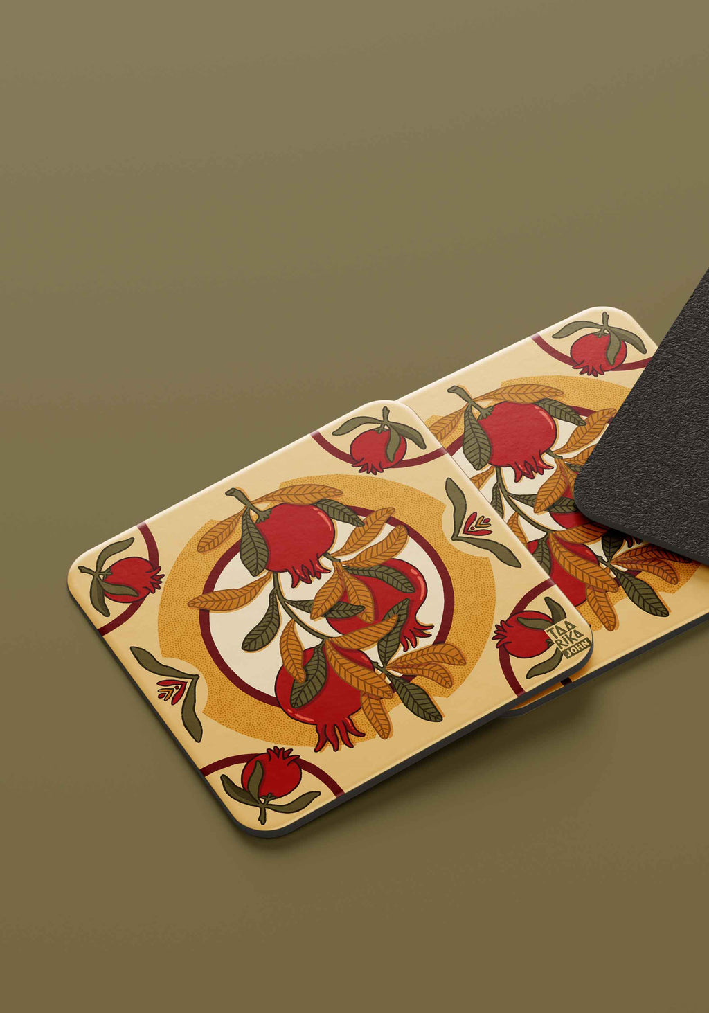 The Pomegranate Coasters