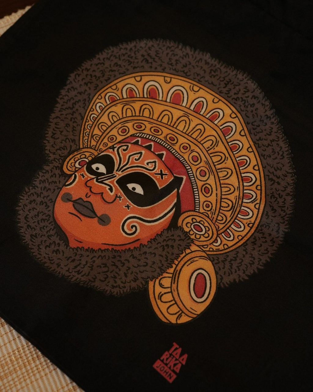 The Koodiyattam Tote Bag (Black)