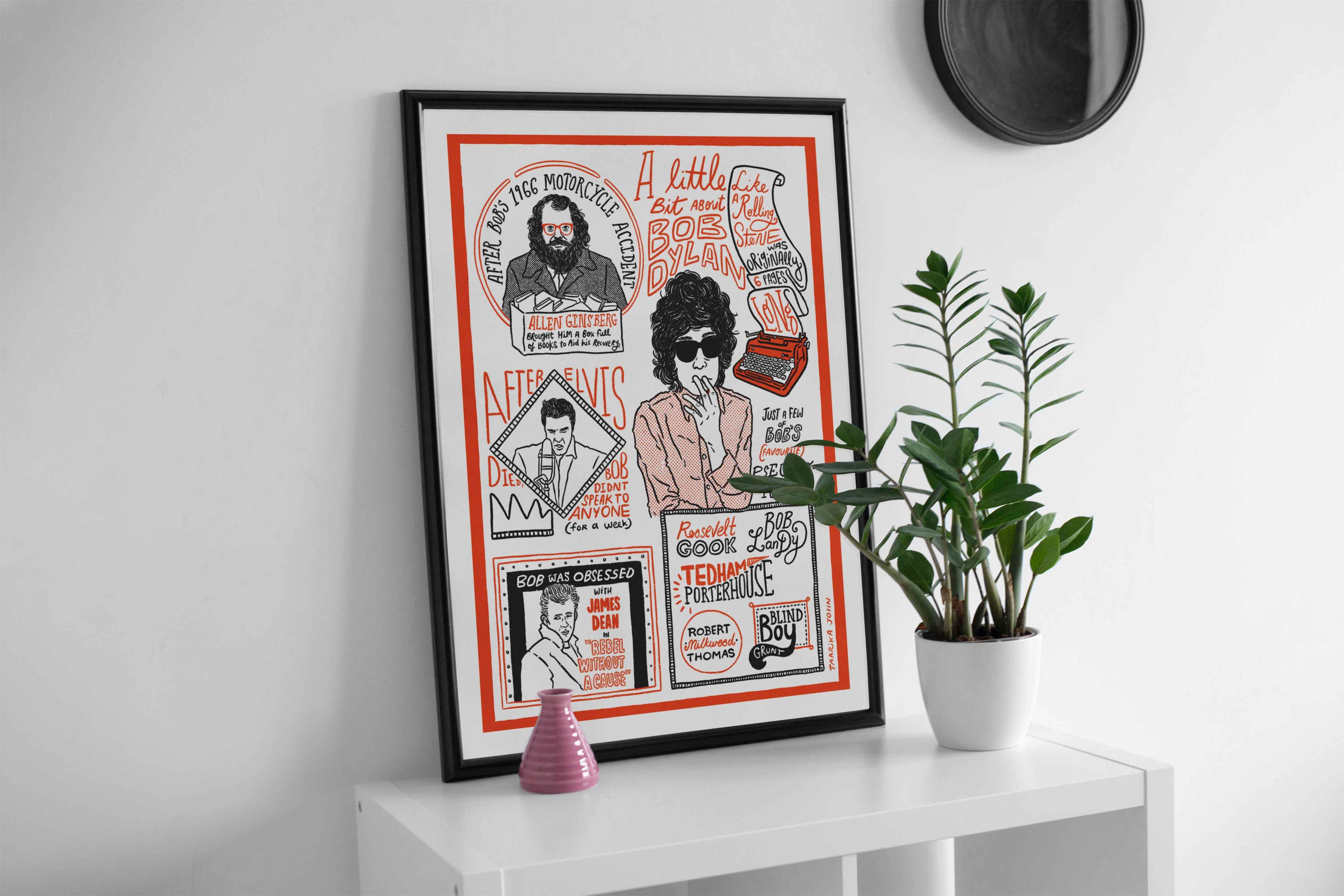The Dylan Art Print