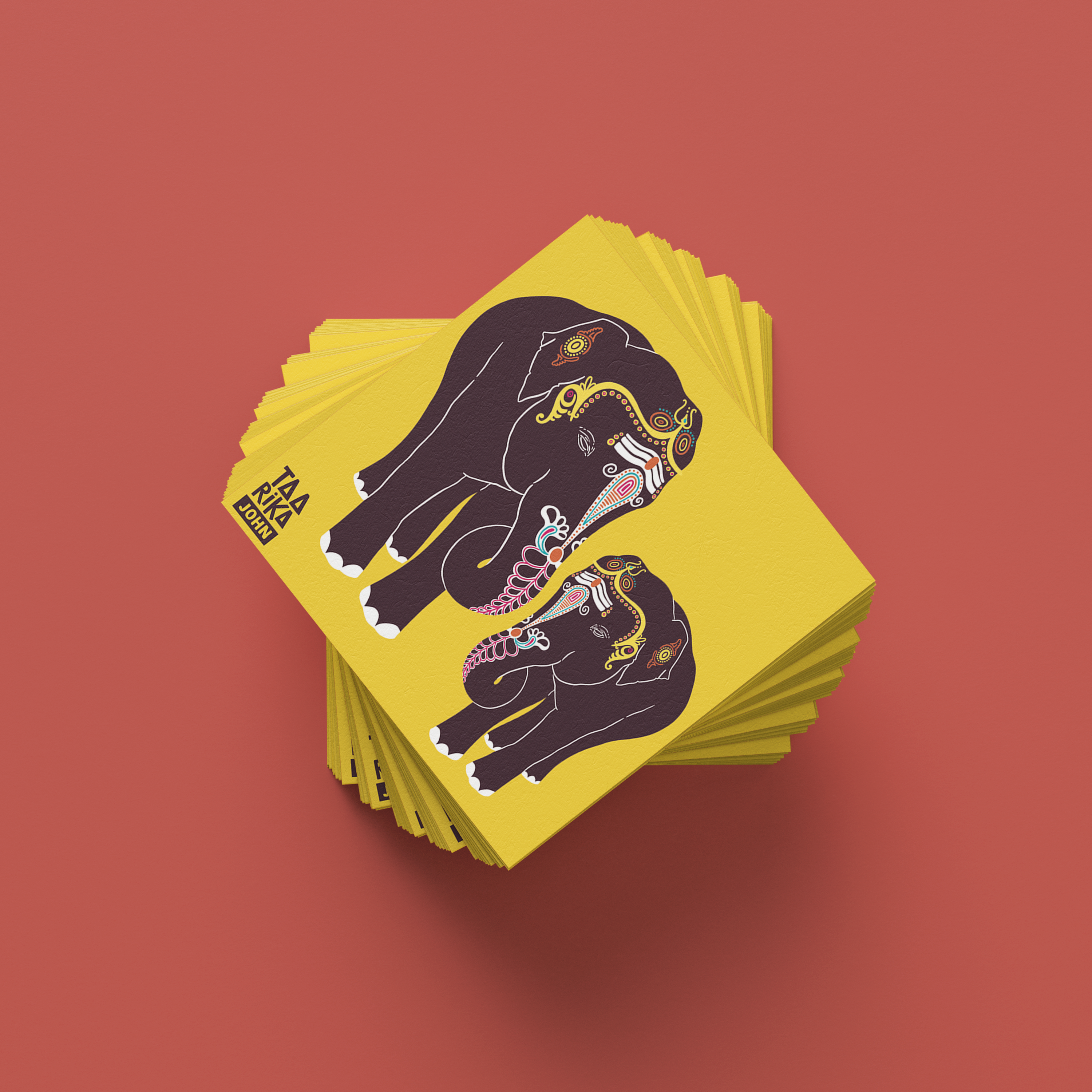 The Temple Elephant Magnet