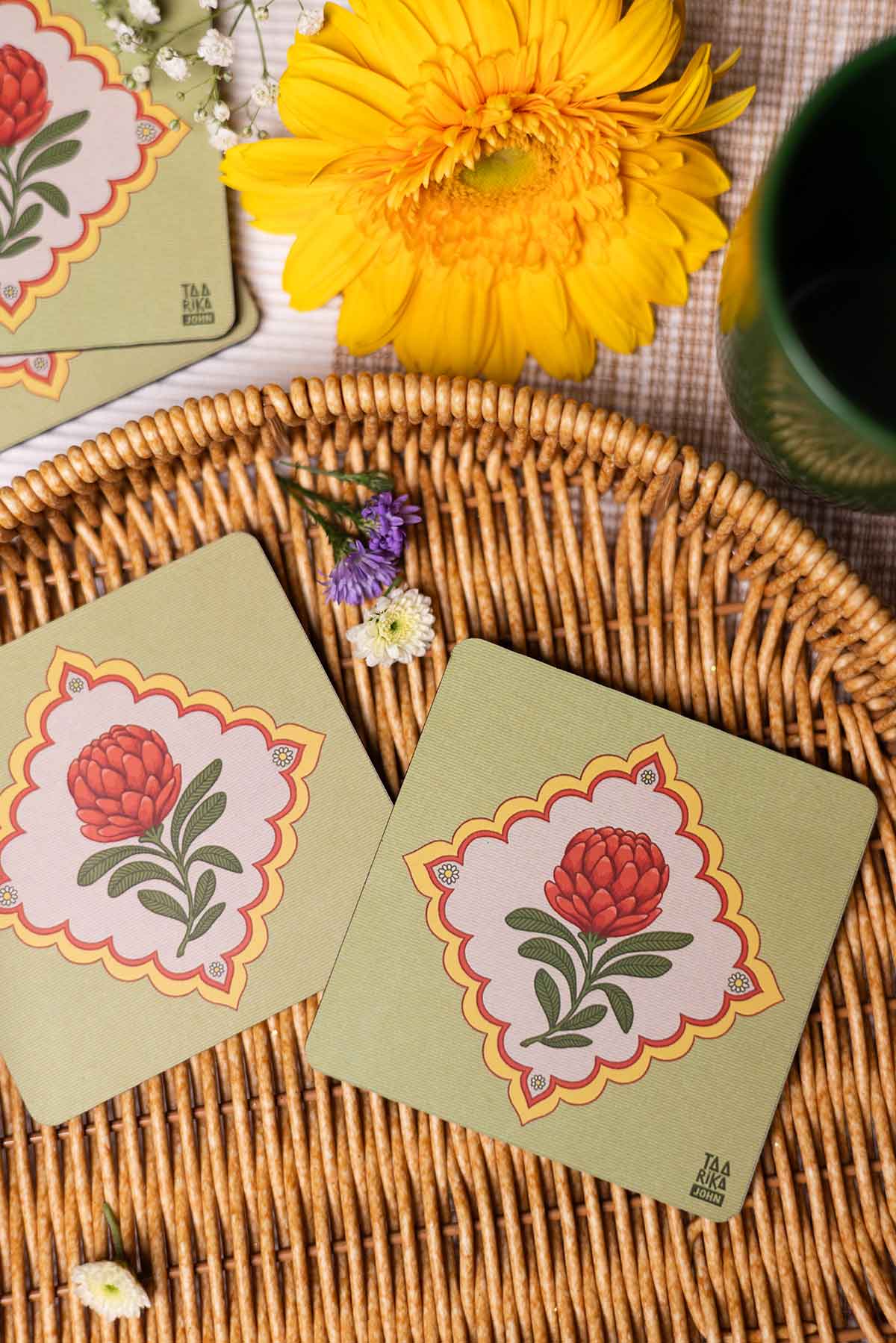 The Floral Coasters