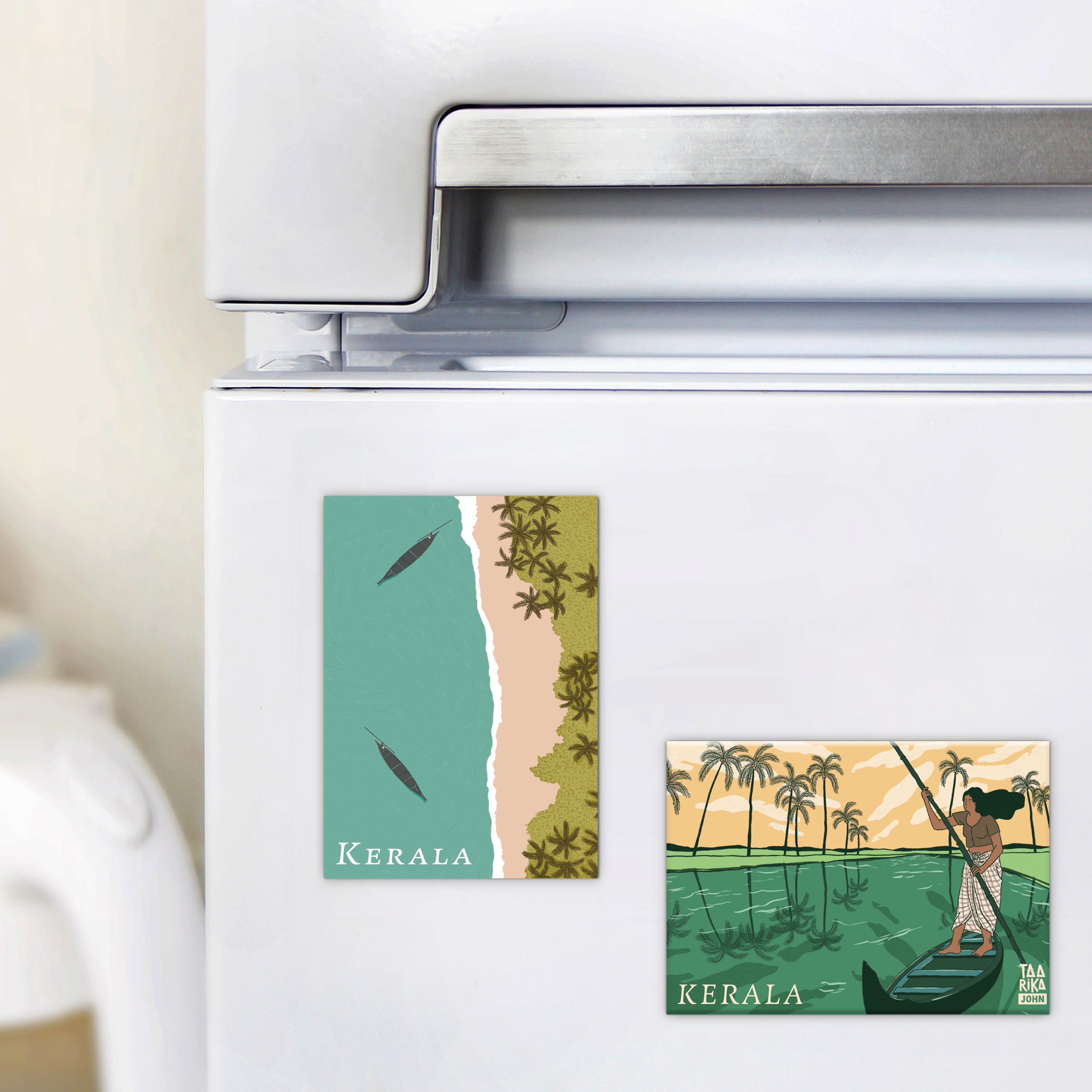 The Kerala Magnets (Set of 2)