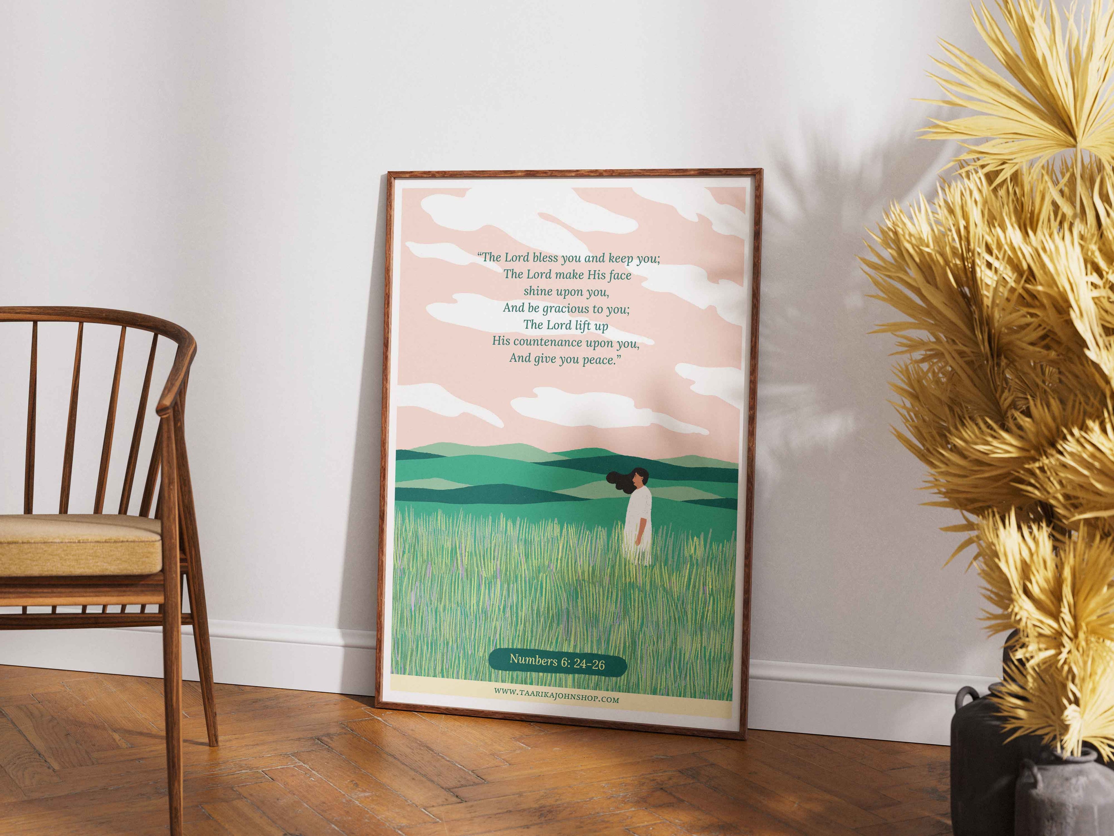 The Numbers Art Print