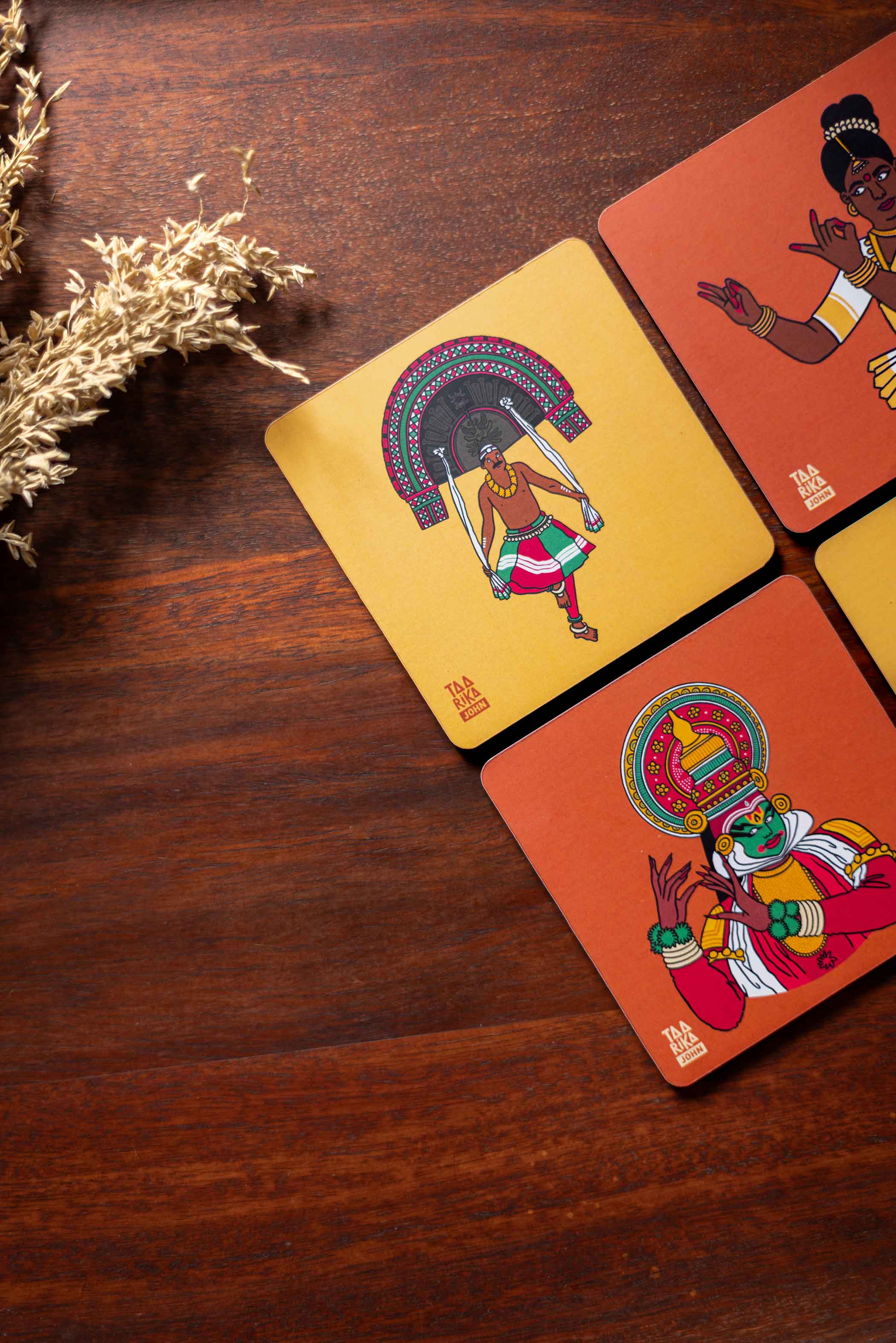 Art Forms of Kerala Coasters Vol 2