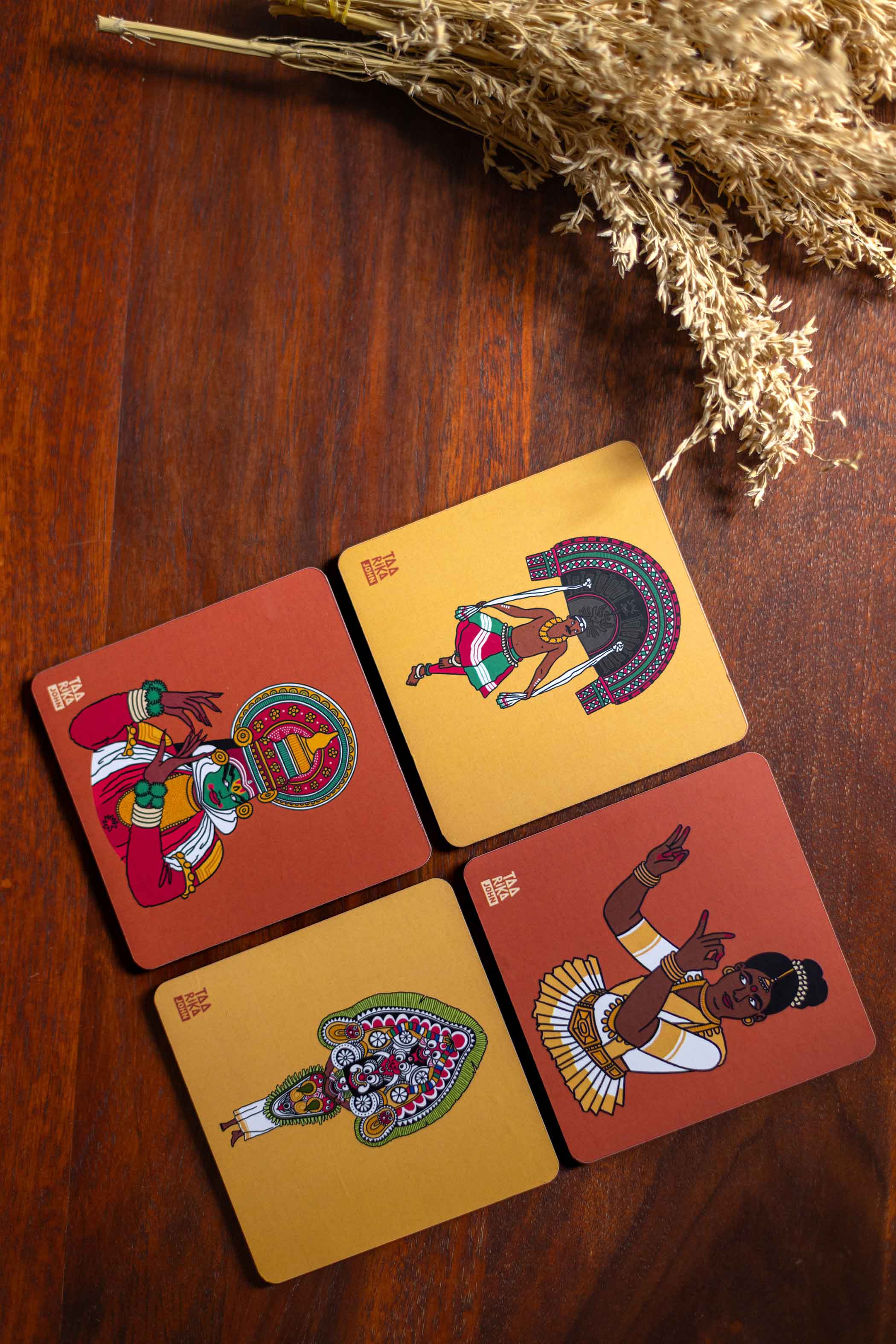 Art Forms of Kerala Coasters Vol 2
