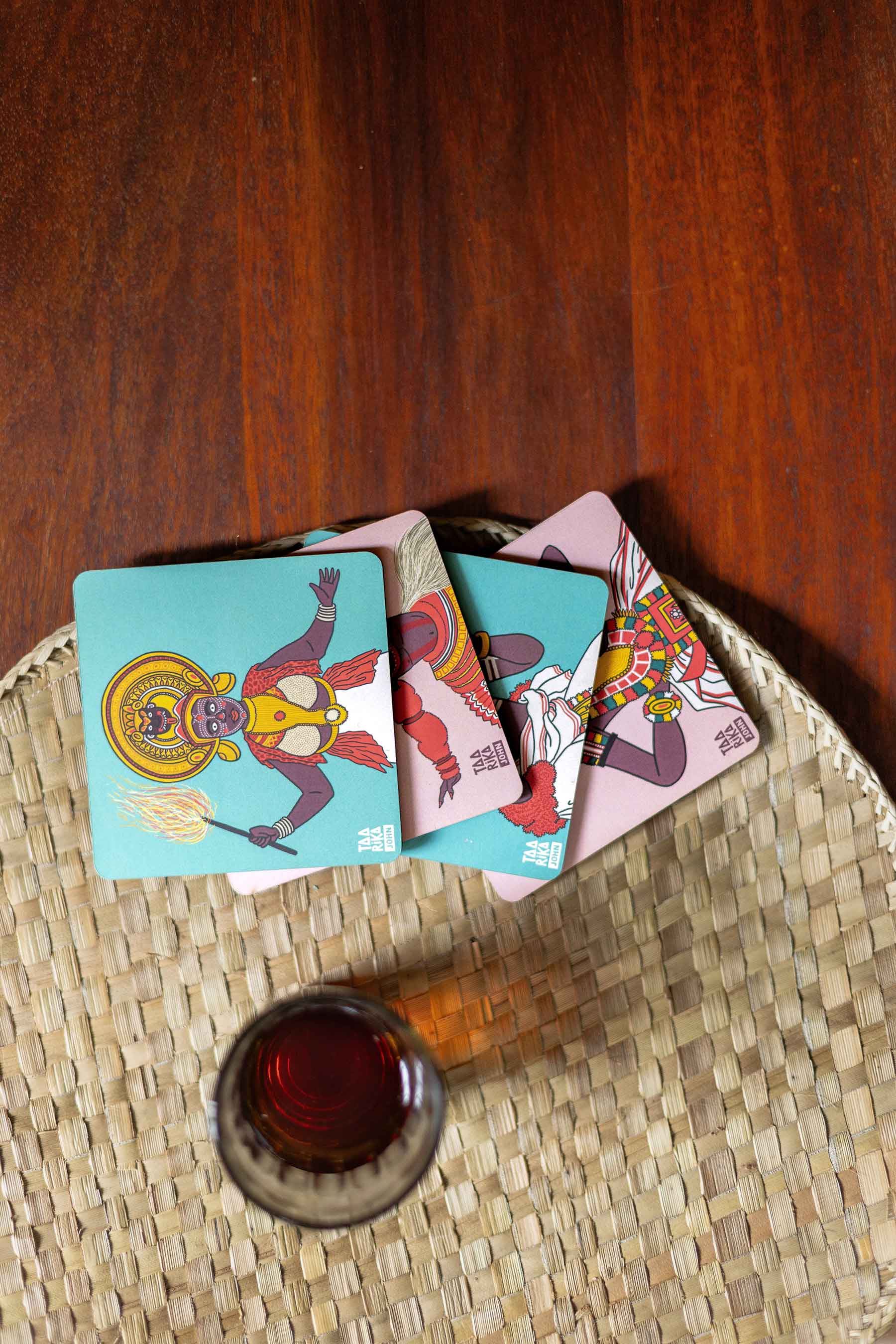 Art Forms of Kerala Coasters Vol 1
