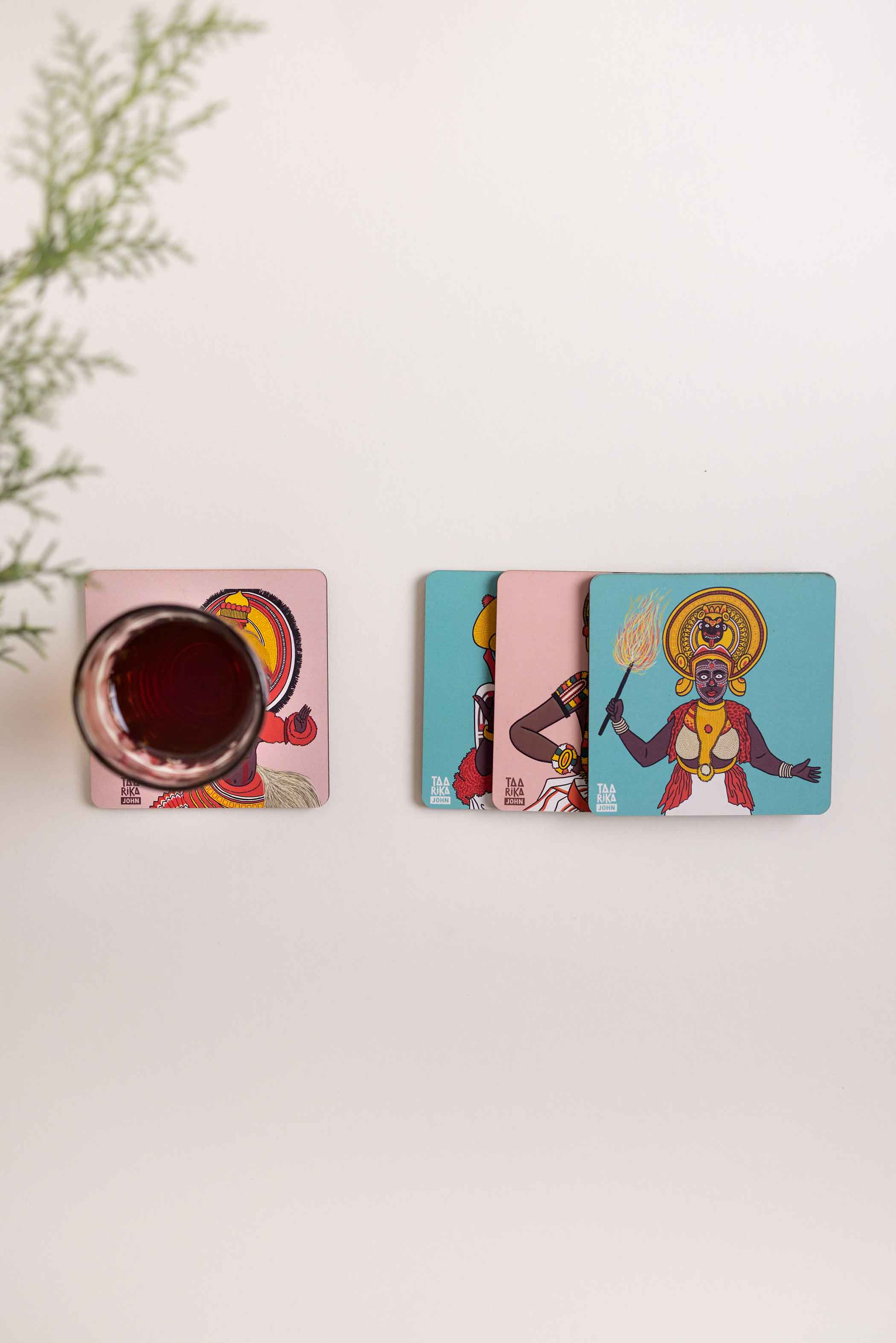Art Forms of Kerala Coasters Vol 1