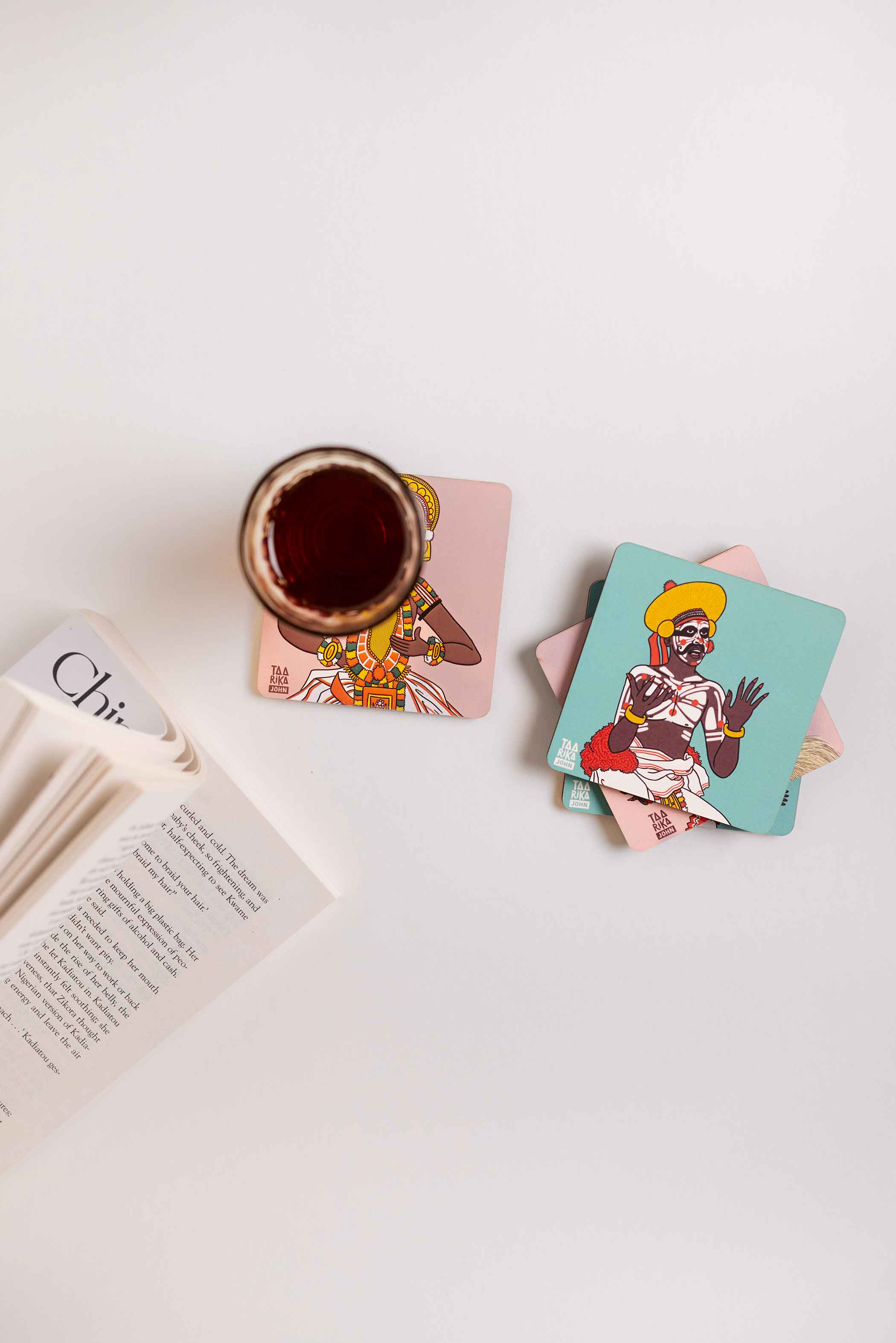 Art Forms of Kerala Coasters Vol 1