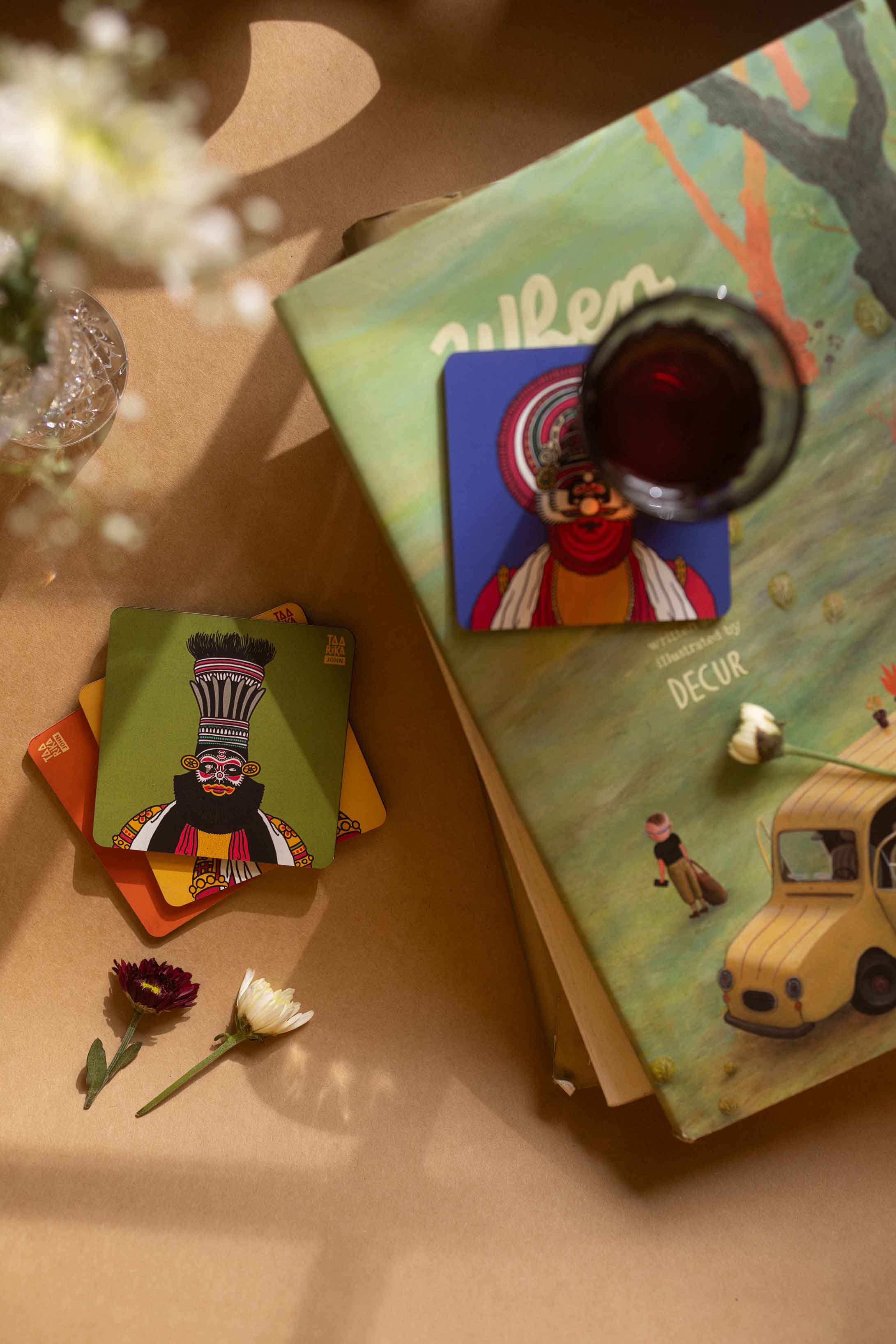 Kathakali Coasters