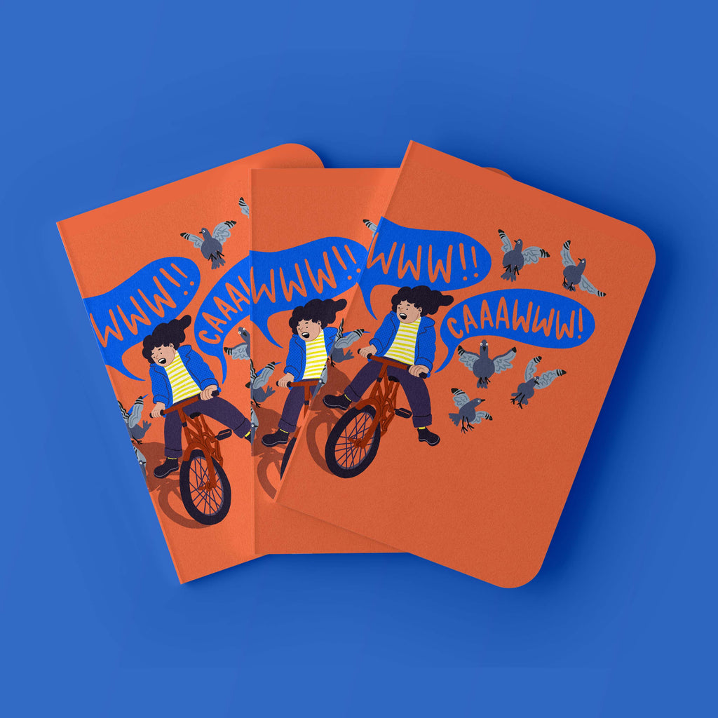 Pigeon Kid Mini Notebook