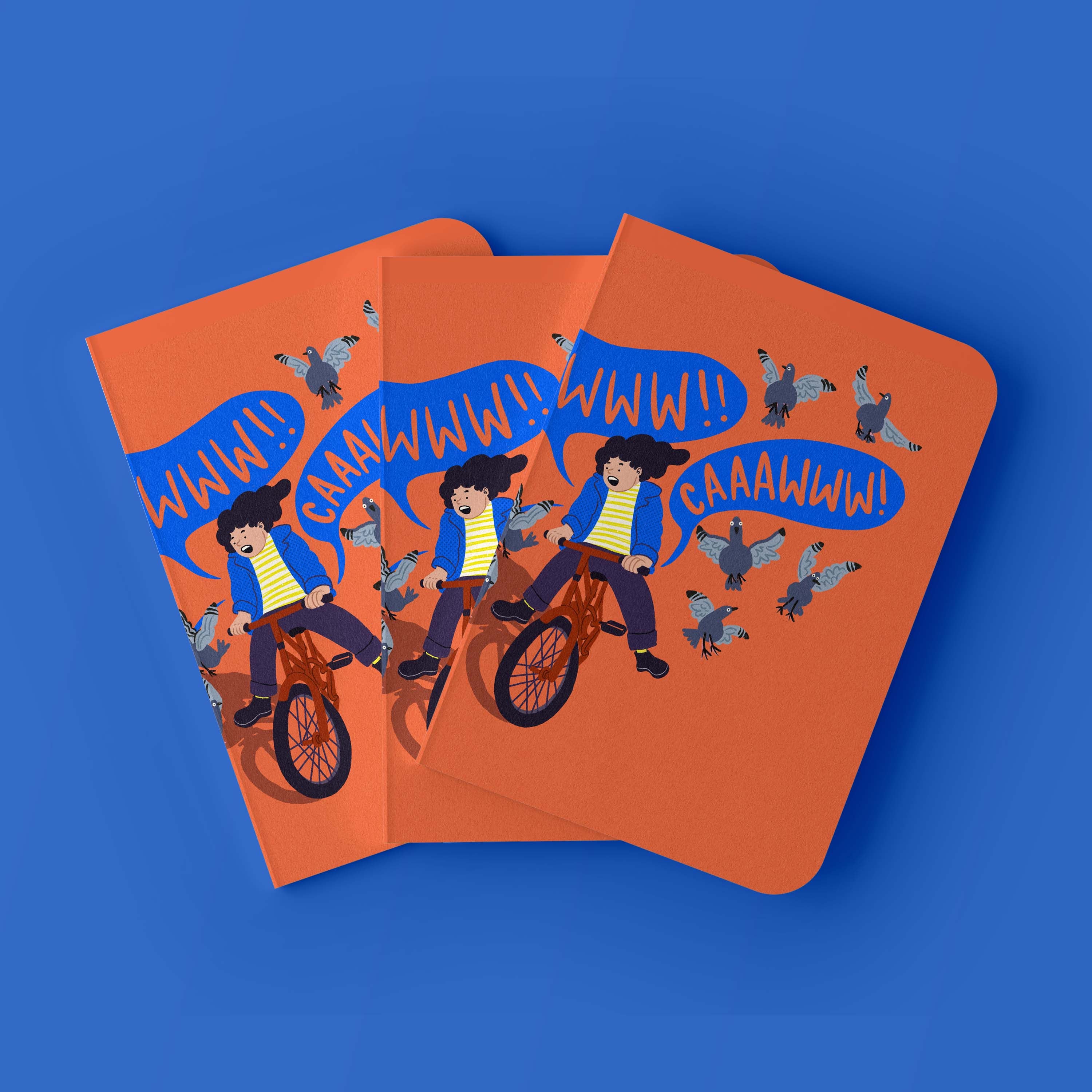 Pigeon Kid Mini Notebook