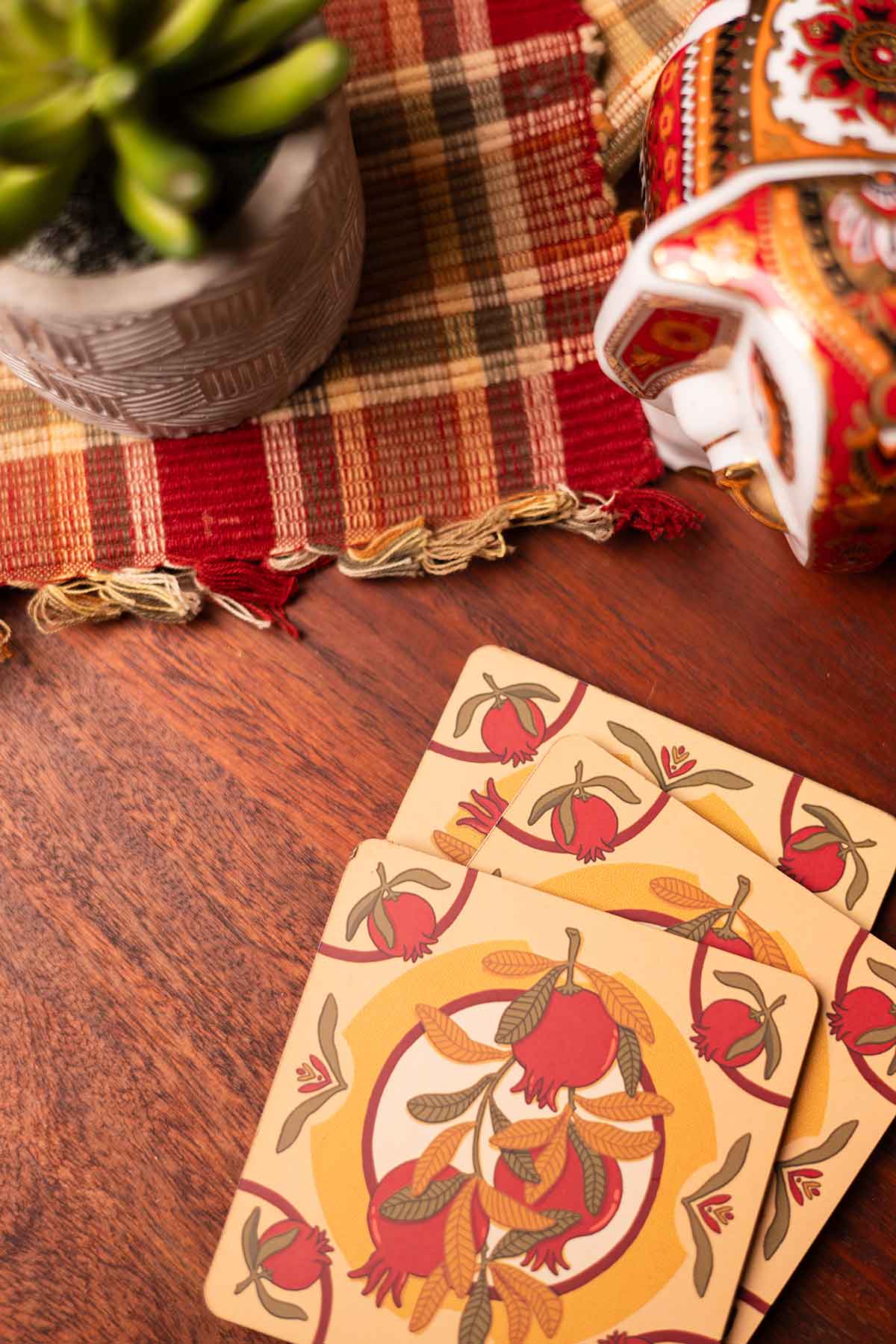 The Pomegranate Coasters