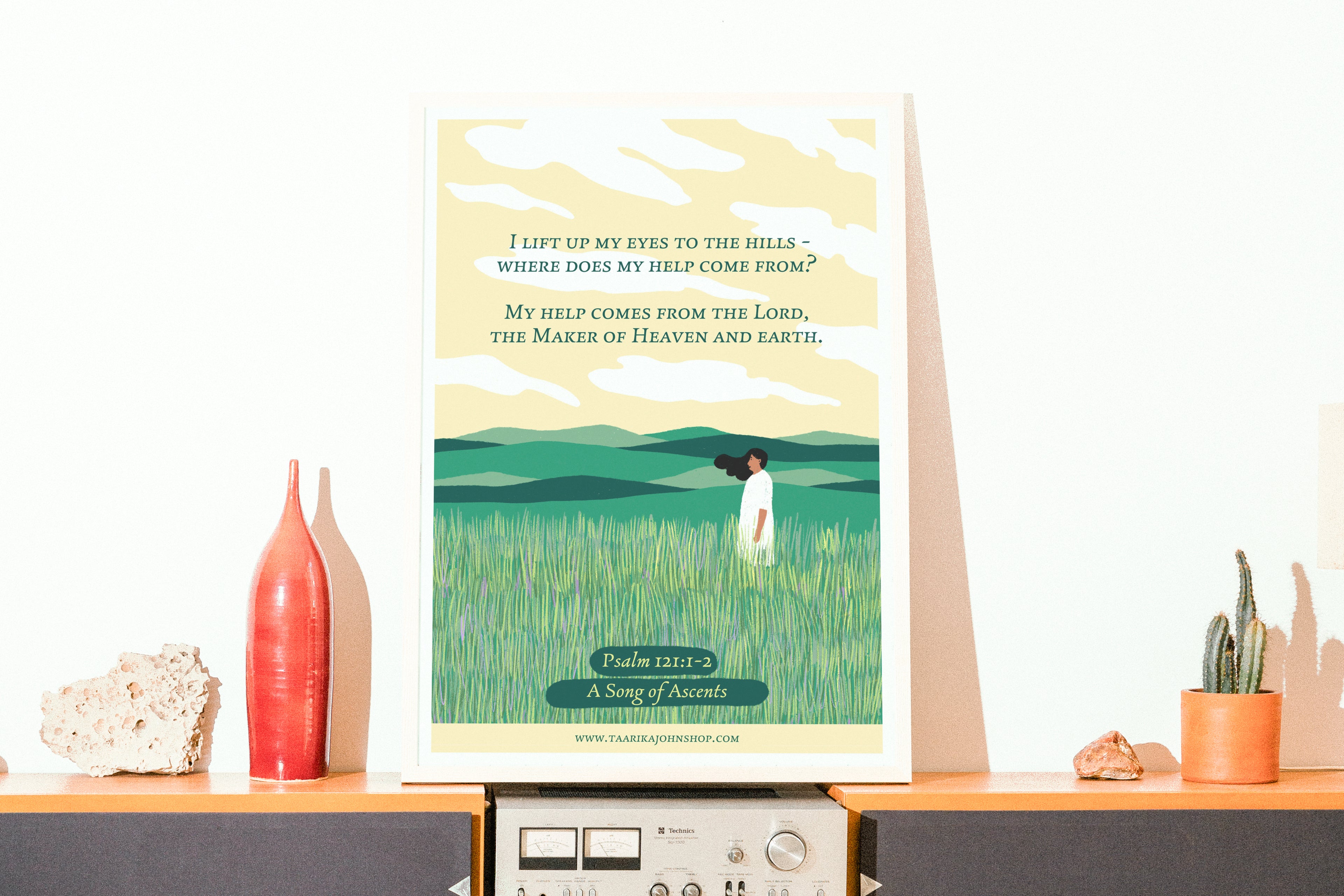 The Psalm 121 Art Print